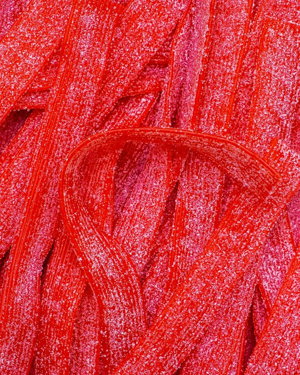Sour strawberry strips (500g)