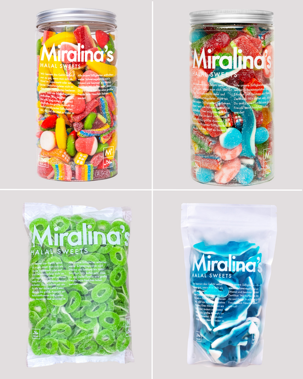 Top Seller : Mélange de dégustation de bonbons Halal (3 KG) - 12% de réduction