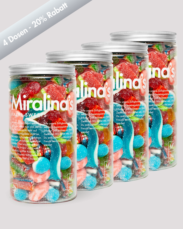 Boîte de bonbons Halal (1KG)