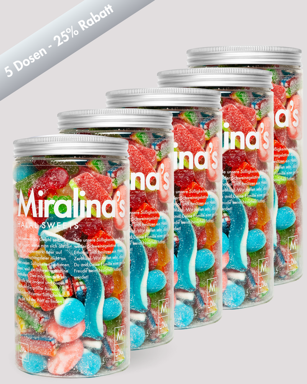 Boîte de bonbons Halal (1KG)