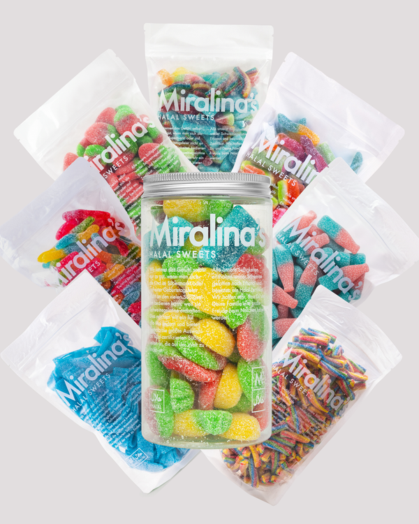 Saure Halal Süßigkeiten Box (3,8kg) mit 35% Ersparnis