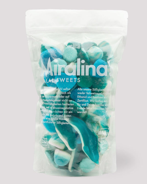 Blaue gemischte Tüte (500g)