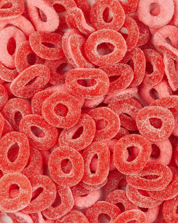 24  x 500g Erdbeerringe - Miralina's Halal Sweets