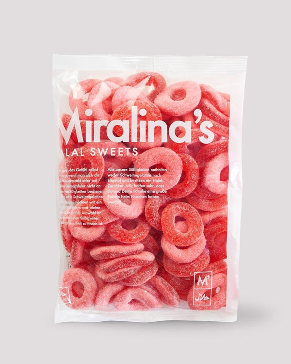 24  x 500g Erdbeerringe - Miralina's Halal Sweets