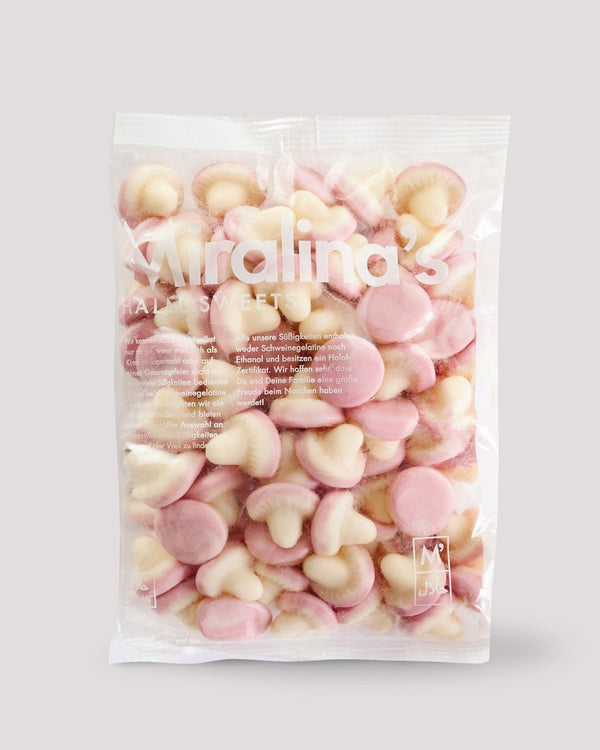 24 x 500g Unbezuckerte Pilze - Miralina's Halal Sweets