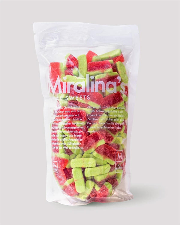 Saure Wassermelonen (500g) - Miralina's Halal Sweets