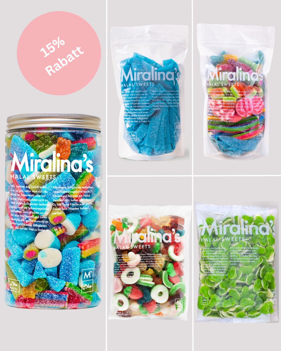 Top Seller: Halal Candy Probier Mix (3 KG) - 15% Rabatt & versandkostenfrei