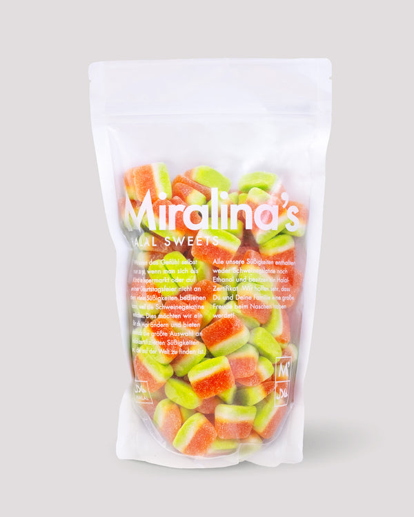 Mangoschijfjes (500g) - Miralina's Halal Snoepjes