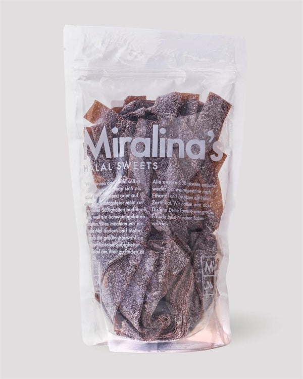 Bandes acidulées Cola (500g) - Miralina's Halal Sweets