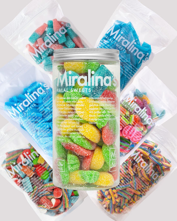 Saure Halal Süßigkeiten Box (4kg) mit 30% Ersparnis