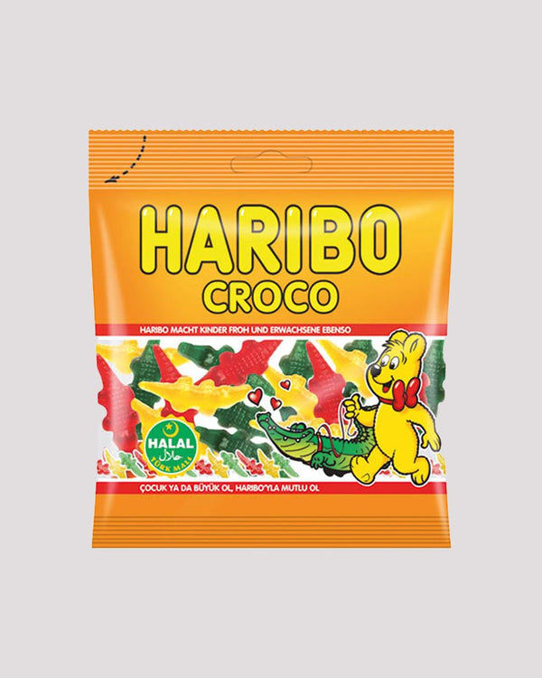Haribo Halal Croco - Haribo Halal Croco - Krokodile (100g)