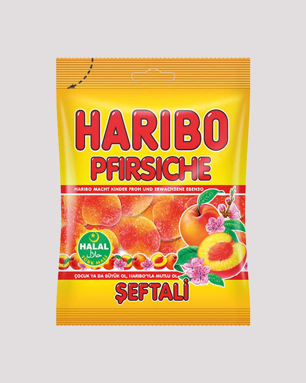 Haribo Halal Peach - Haribo Halal Peach (100g)