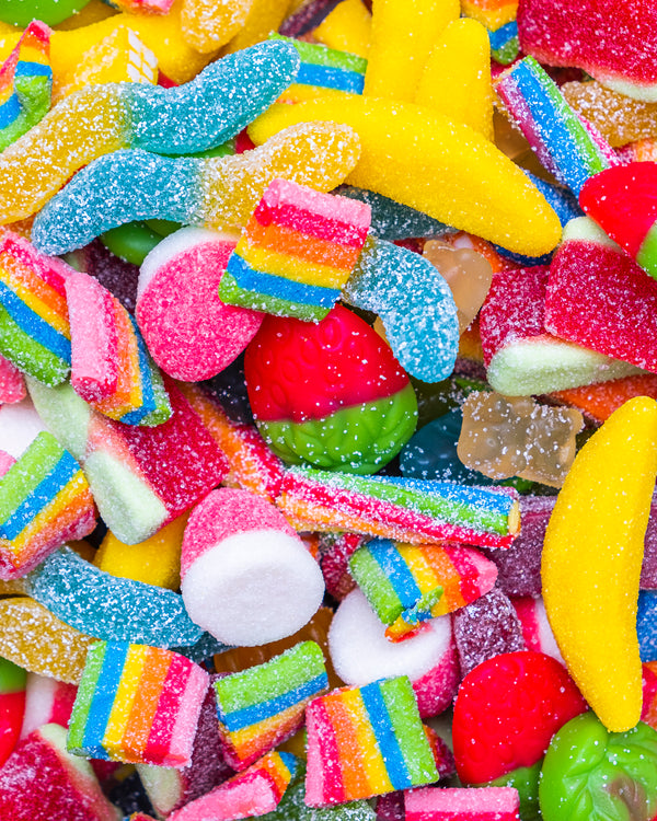 Colorful tin (1KG) - Miralina's Halal Sweets