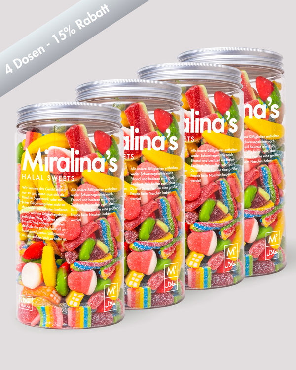 Colorful tin (1KG)
