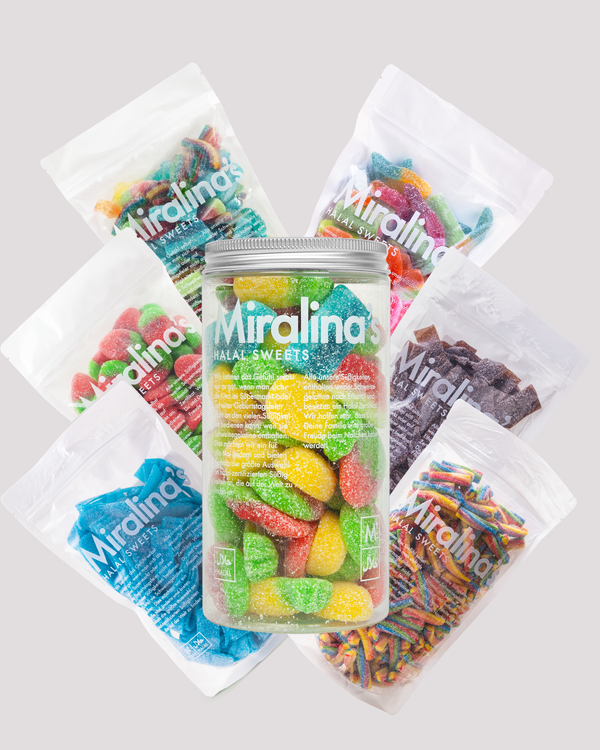 Sour halal sweets box (3,3kg) with 35% savings