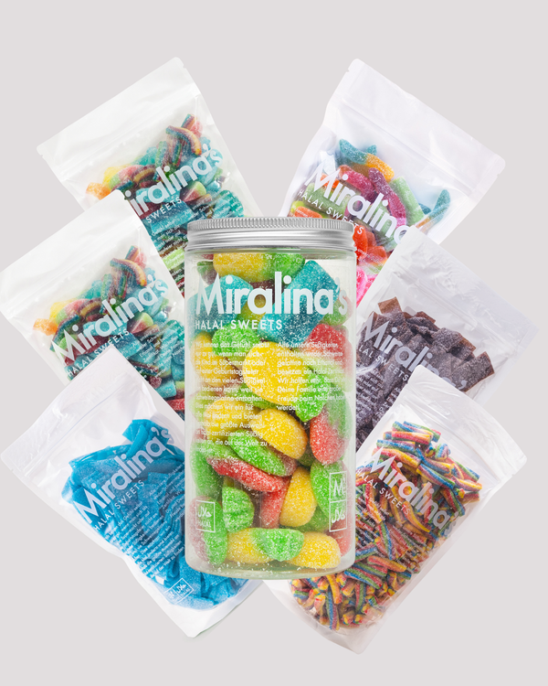 Sour halal sweets box (3,3kg) with 36% savings