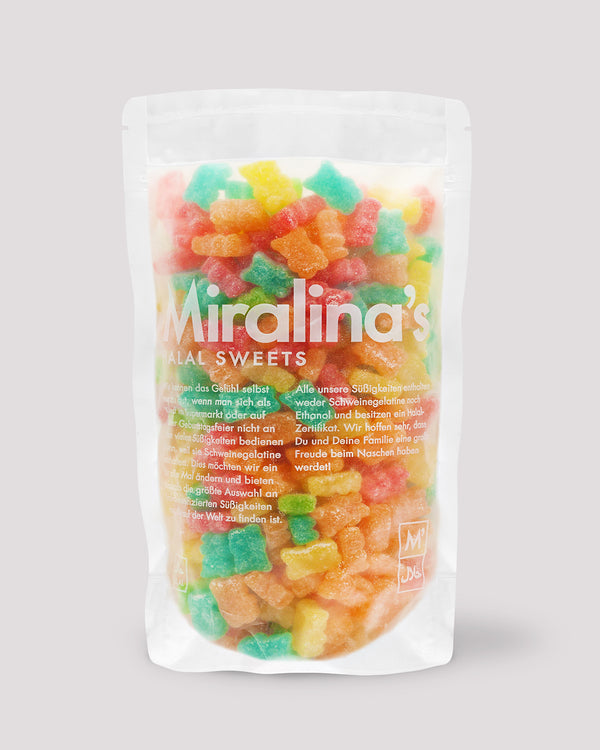 Candied gummy bears (vegan) 500g