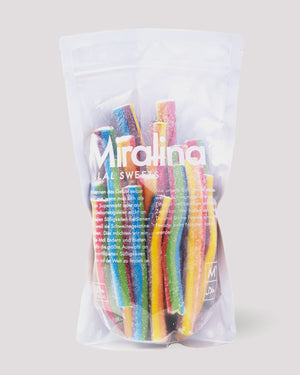 Halal sweets - 40 x 500g Jumbo Rainbow Stixx - Miralina's Halal Sweets