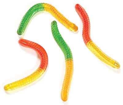 Haribo Halal Worms (100g)