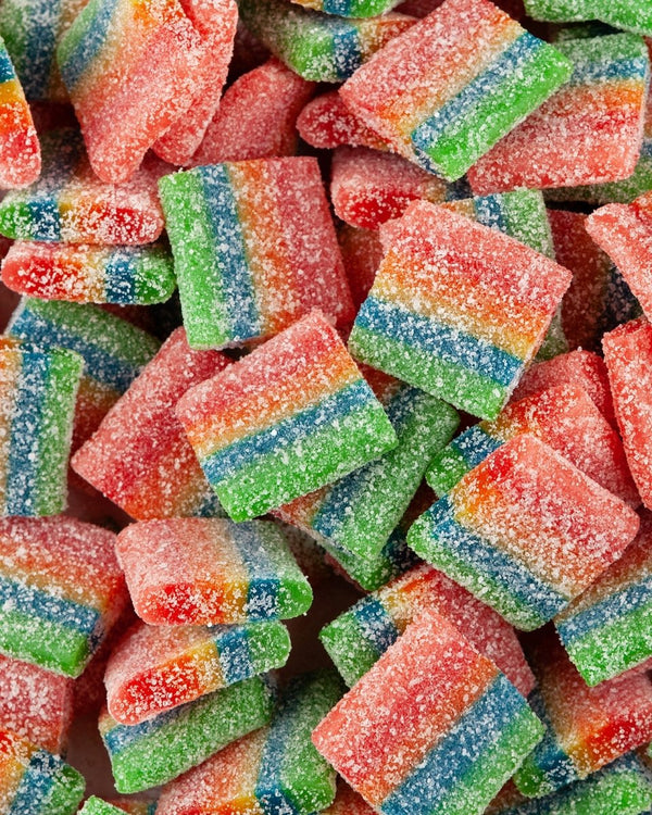 Sour Mini Rainbow (500g) - Miralina's Halal Sweets