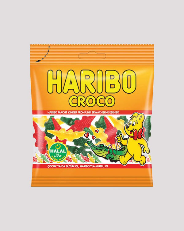 Haribo Halal Croco - Haribo Halal Croco - Crocodiles (100g)