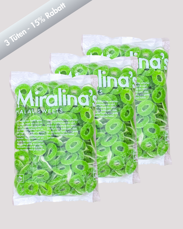 Aros de manzana (500 g)