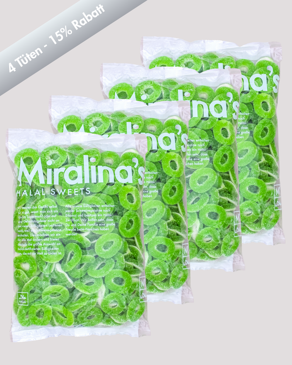 Aros de manzana (500 g)