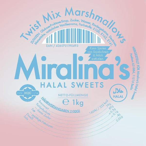 Malvaviscos halal (500 g)