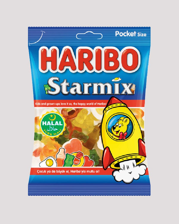 Caramelos Halal - Haribo Halal Starmix (80g)