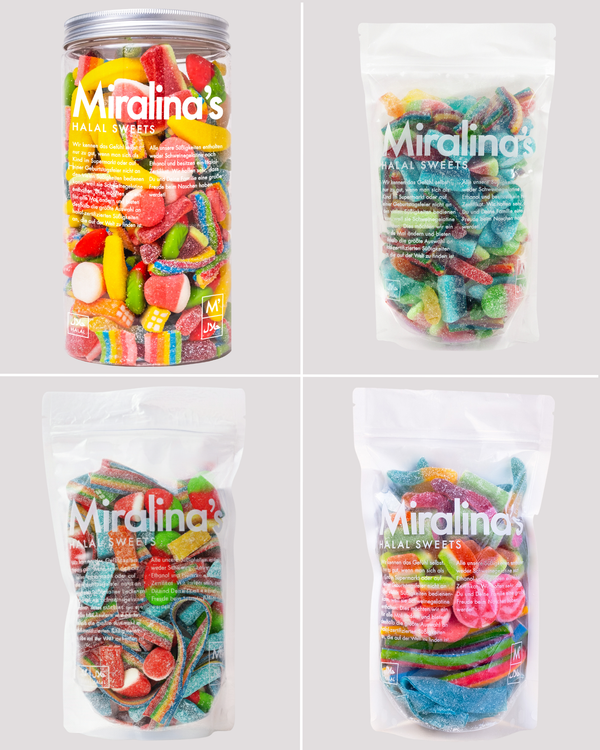 Top Seller : Mélange de dégustation de bonbons Halal (2,5KG) - 20% de réduction
