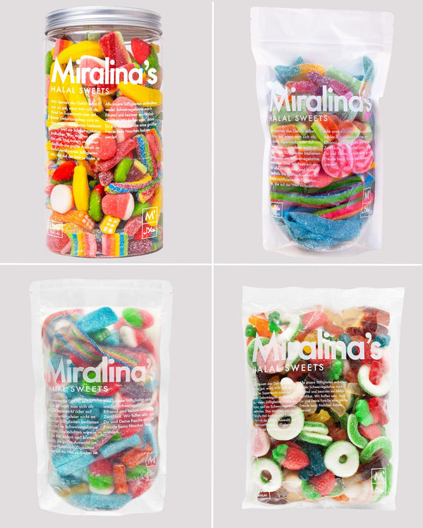 Meilleure vente : assortiment de bonbons halal (3 kg) avec 25 % de réduction