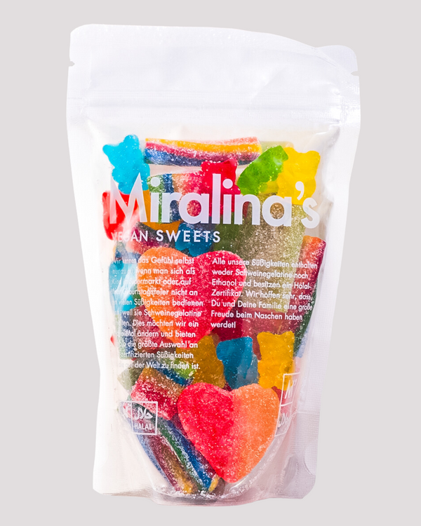 24 x Miralina's Sachet végétalien (150g)