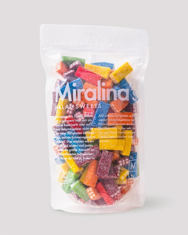 40 x 500g de mélange Fizzy Brixx - Miralina's Halal Sweets