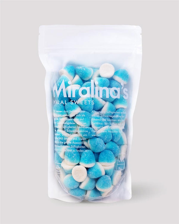 Blauwe Kusjes (500g) - Miralina's Halal Snoepjes