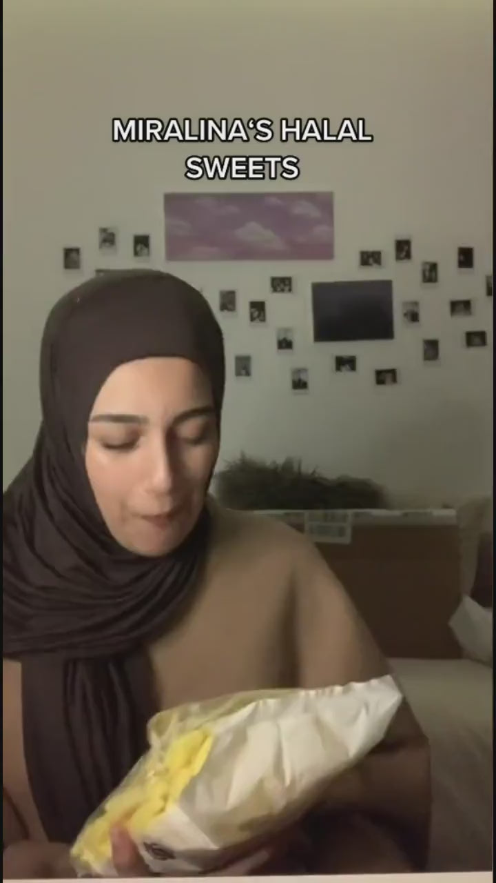 Zure linten regenboog - Miralina's Halal Snoepjes recensie - Halal Snoepjes