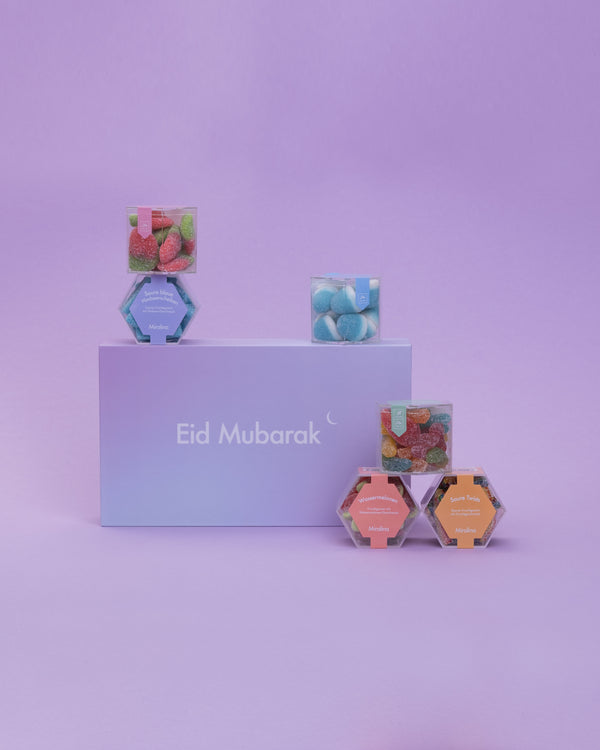 Eid Mubarak" hediye kutusu
